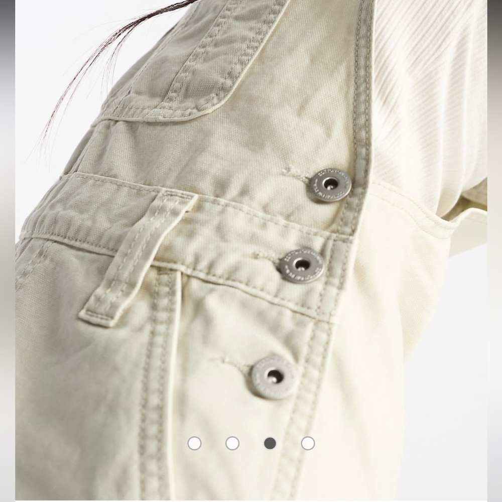 cotton on utility canvas overall size 8 - Picture 3 of 8